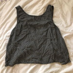 Brandy Melville Floral Crop Top